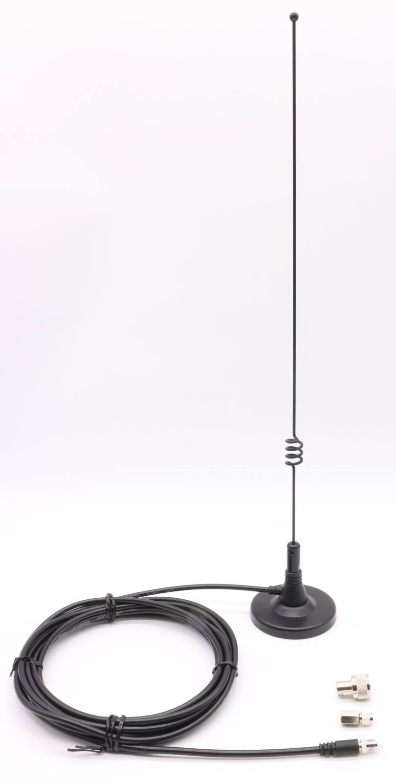 BNCオス 中型アンテナ マグネット基台 VHF/UHF 144/43050Ω利得
